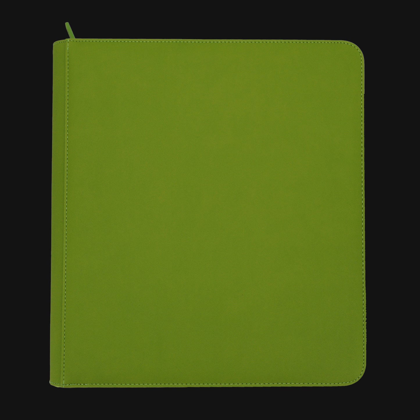 Unlucky Zip Binder Lime Green