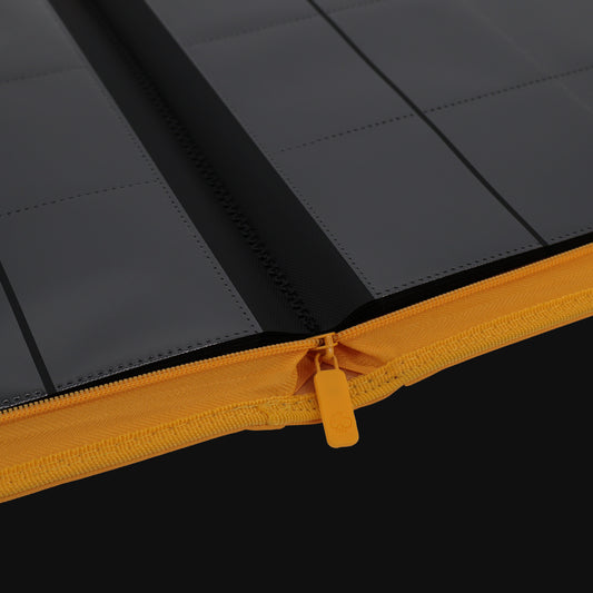 Unlucky Zip Binder Orange