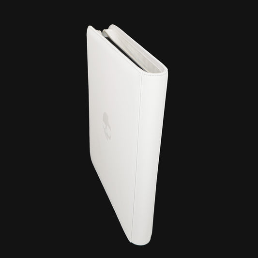Unlucky Zip Binder White