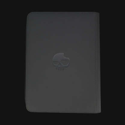 Unlucky Zip Binder Black (9 Pocket)