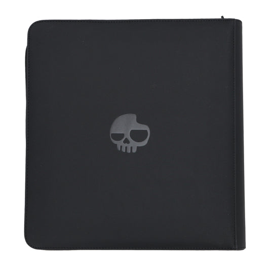 Unlucky Zip Binder Black