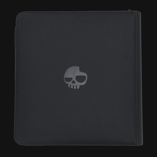 Unlucky Zip Binder Black