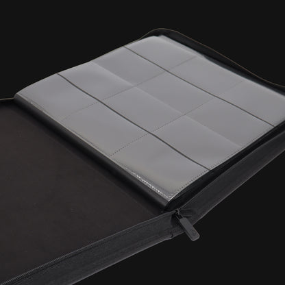 Unlucky Zip Binder Black