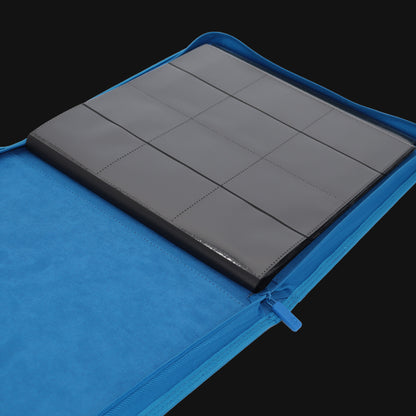 Unlucky Zip Binder Cobalt