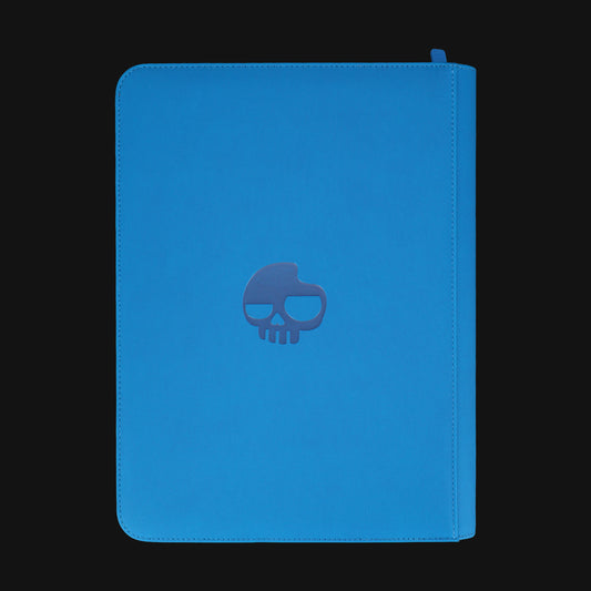 Unlucky Zip Binder Cobalt (9 Pocket)
