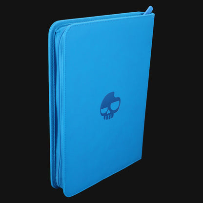 Unlucky Zip Binder Cobalt (9 Pocket)