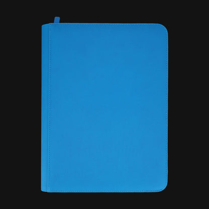Unlucky Zip Binder Cobalt (9 Pocket)