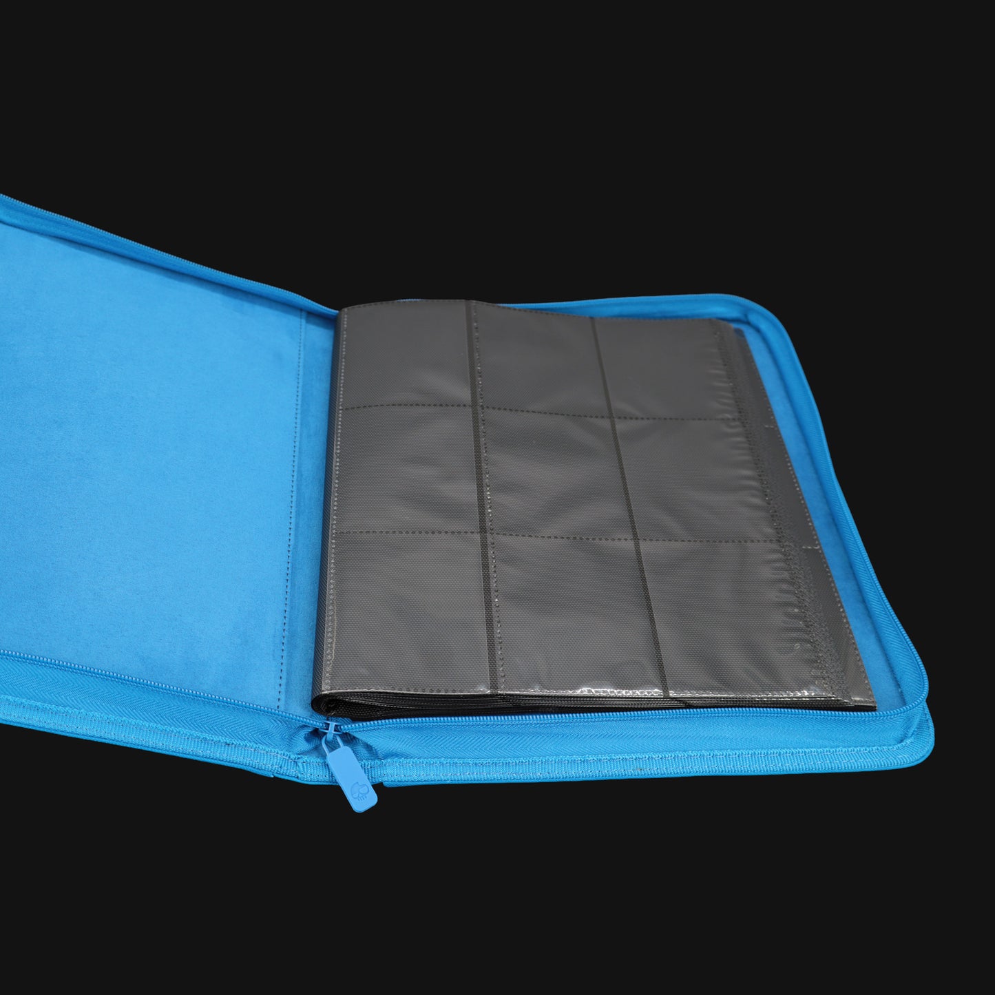 Unlucky Zip Binder Cobalt (9 Pocket)