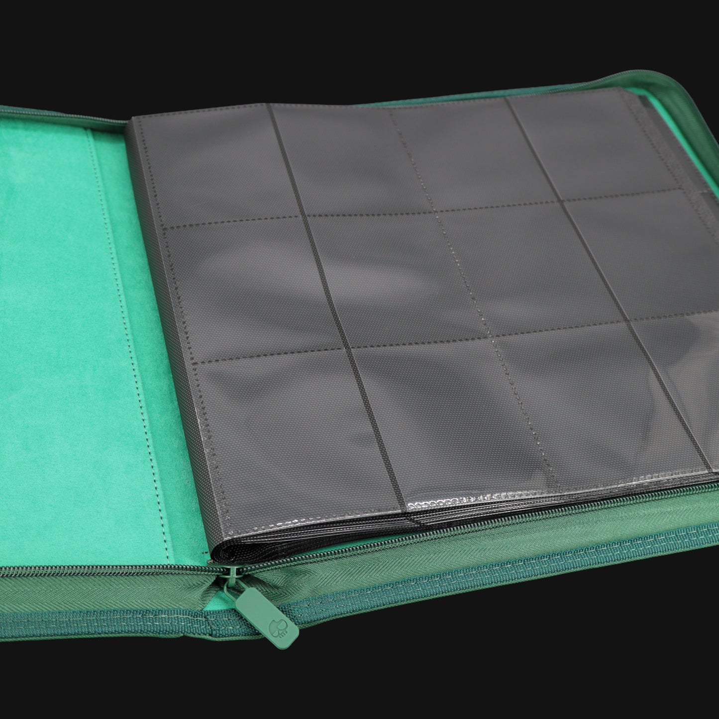 Unlucky Zip Binder Evergreen