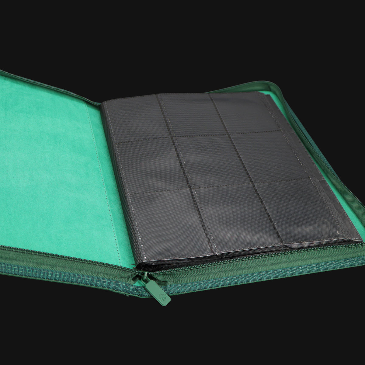 Unlucky Zip Binder Evergreen (9 Pocket)