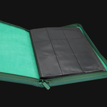 Unlucky Zip Binder Evergreen (9 Pocket)