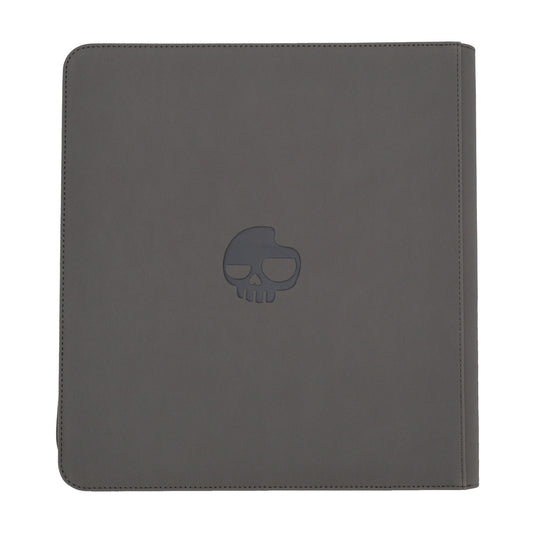 Unlucky Zip Binder Gray