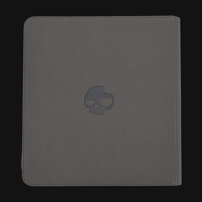 Unlucky Zip Binder Gray