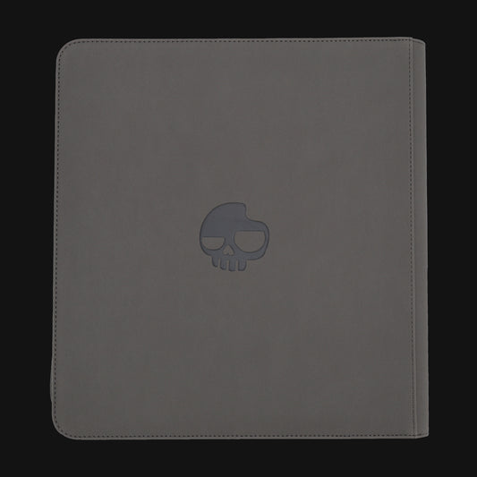 Unlucky Zip Binder Gray