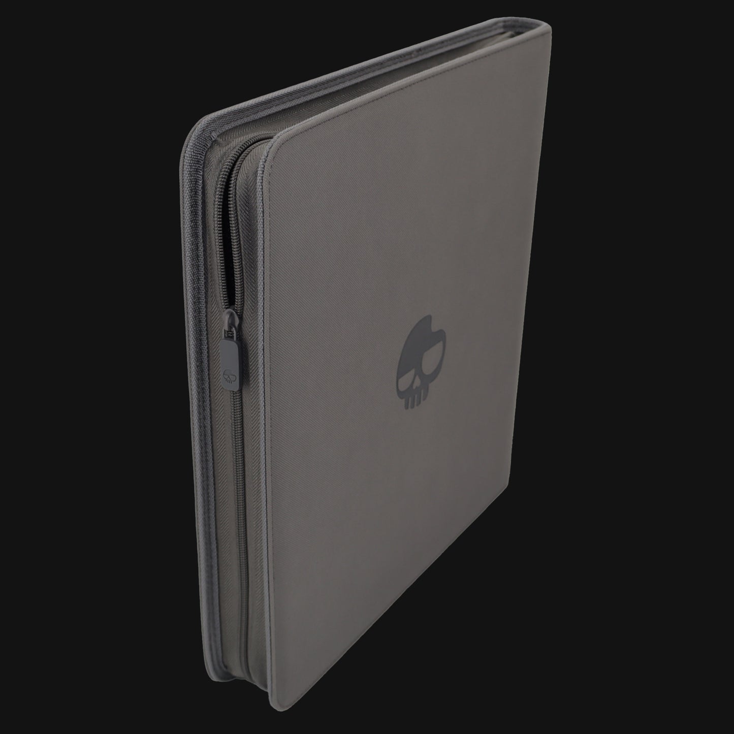 Unlucky Zip Binder Gray