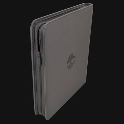 Unlucky Zip Binder Gray