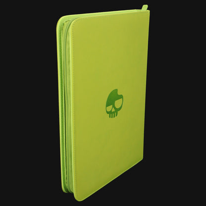Unlucky Zip Binder Lime (9 Pocket)