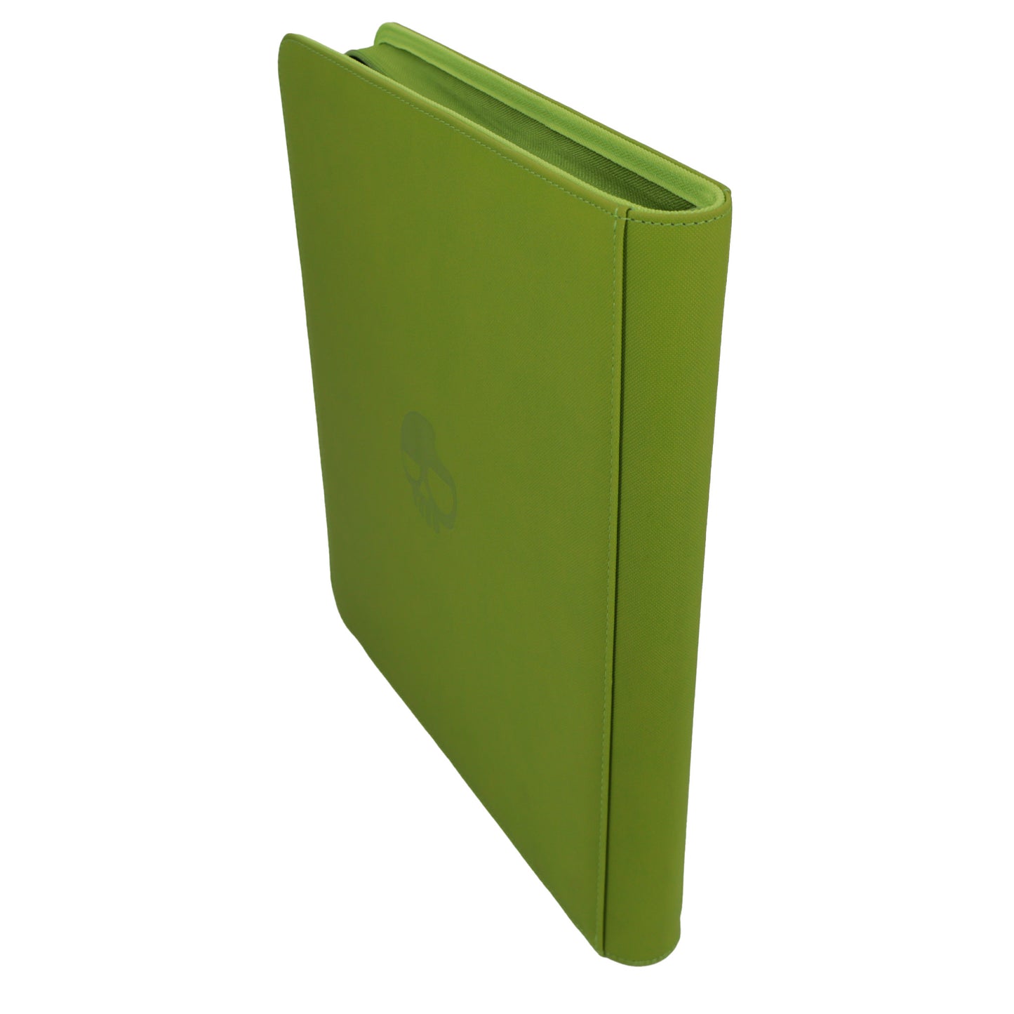 Unlucky Zip Binder Lime Green