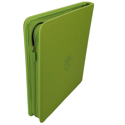 Unlucky Zip Binder Lime Green