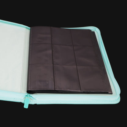 Unlucky Zip Binder Mint (9 Pocket)