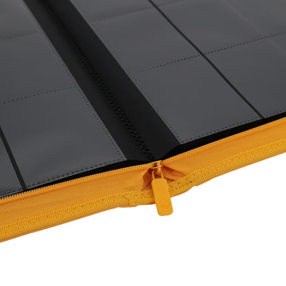 Unlucky Zip Binder Orange