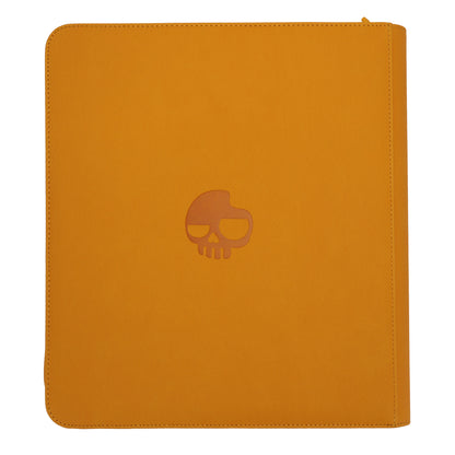 Unlucky Zip Binder Orange
