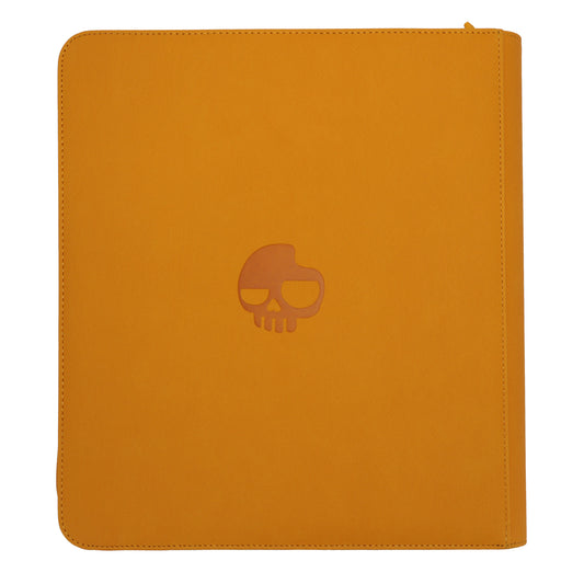 Unlucky Zip Binder Orange