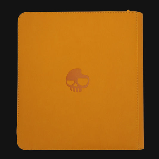Unlucky Zip Binder Orange