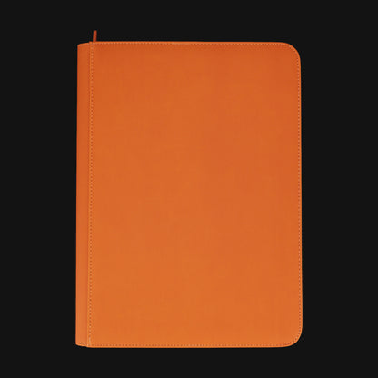 Unlucky Zip Binder Orange (9 Pocket)