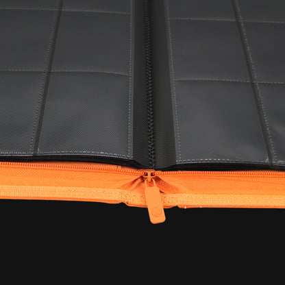 Unlucky Zip Binder Orange (9 Pocket)
