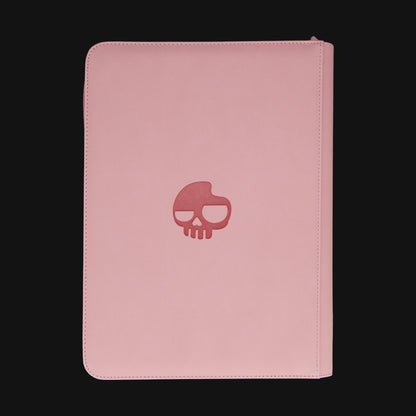 Unlucky Zip Binder Pink (9 Pocket)