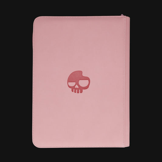 Unlucky Zip Binder Pink (9 Pocket)