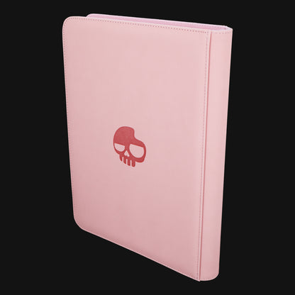 Unlucky Zip Binder Pink (9 Pocket)