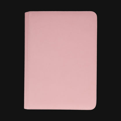 Unlucky Zip Binder Pink (9 Pocket)