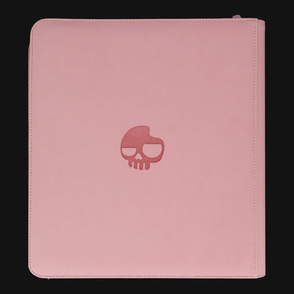 Unlucky Zip Binder Pink