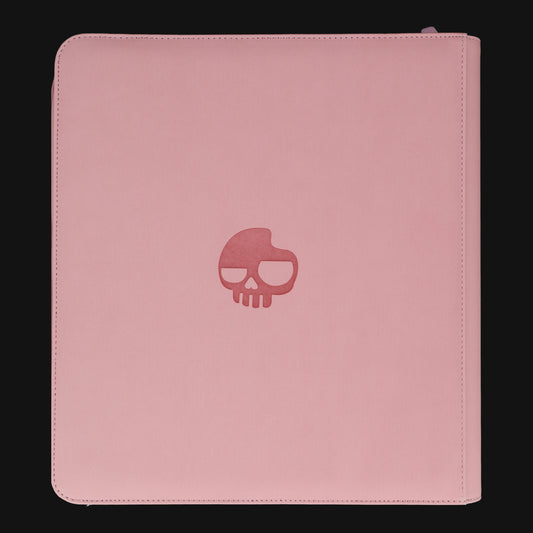 Unlucky Zip Binder Pink