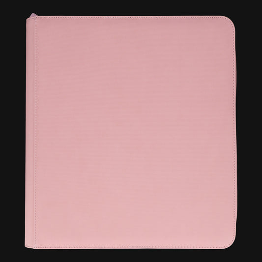 Unlucky Zip Binder Pink