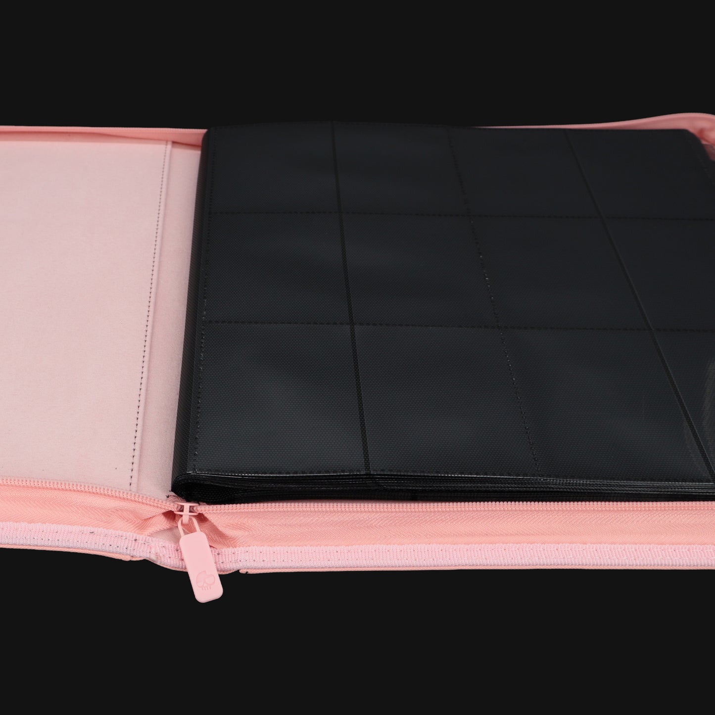 Unlucky Zip Binder Pink