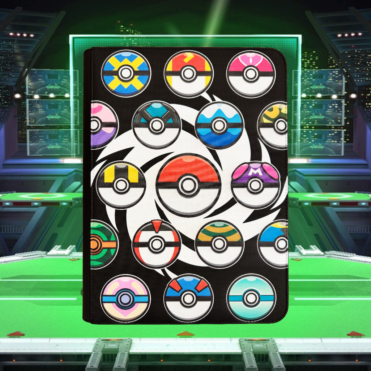 The Poké Ball Binder