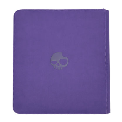 Unlucky Zip Binder Purple