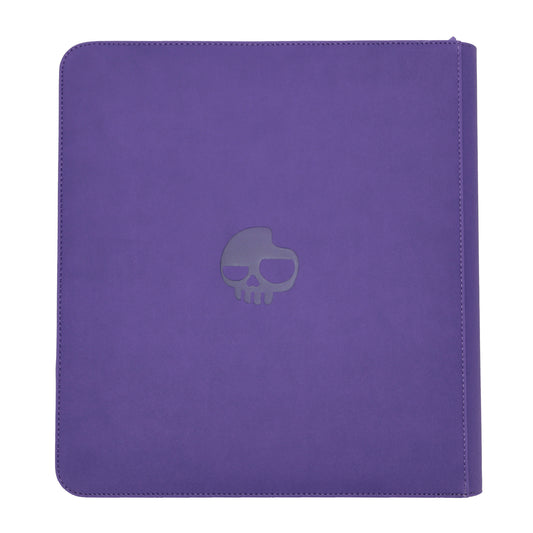 Unlucky Zip Binder Purple