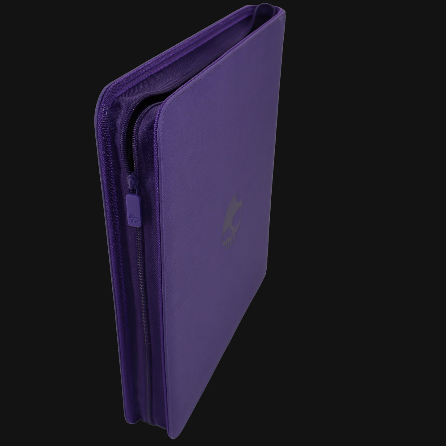 Unlucky Zip Binder Purple