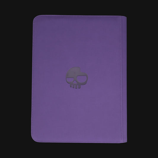 Unlucky Zip Binder Purple (9 Pocket)