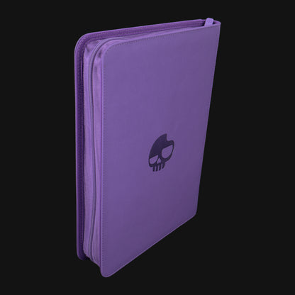 Unlucky Zip Binder Purple (9 Pocket)