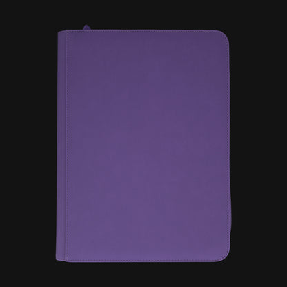 Unlucky Zip Binder Purple (9 Pocket)