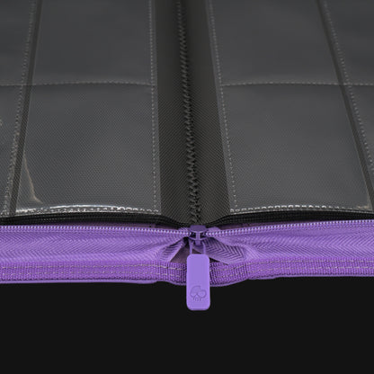 Unlucky Zip Binder Purple (9 Pocket)