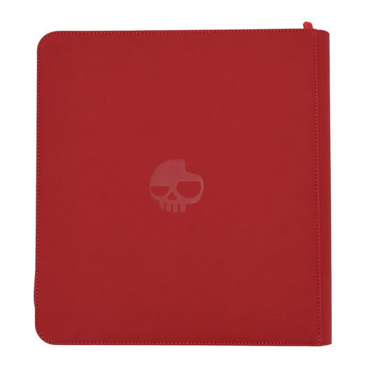 Unlucky Zip Binder Red