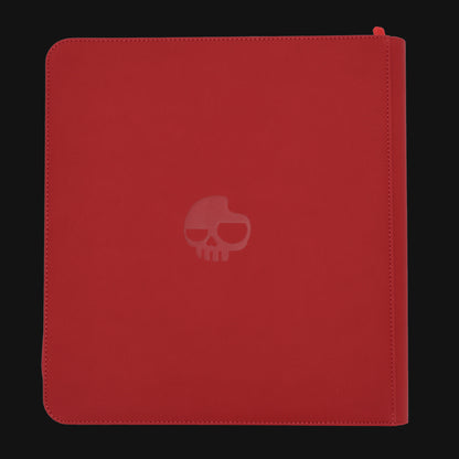 Unlucky Zip Binder Red