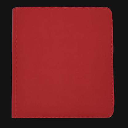 Unlucky Zip Binder Red