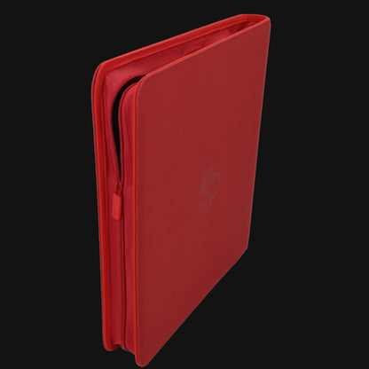 Unlucky Zip Binder Red